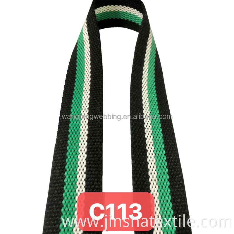 Wholesale Cotton Webbing Bag Straps Jute Canvas Webbing bag strap cotton strap